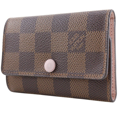 Louis Vuitton Multicles Damier Canvas Lo Zubarelli Nu Brown Su Key Case Key