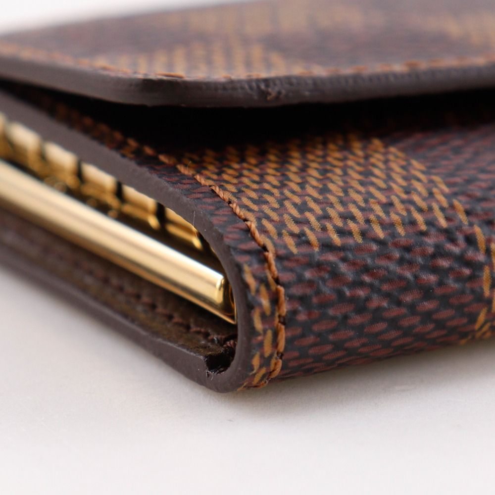Louis Vuitton Multicles 6 Damier Canvas Brown Key Case Key Holder