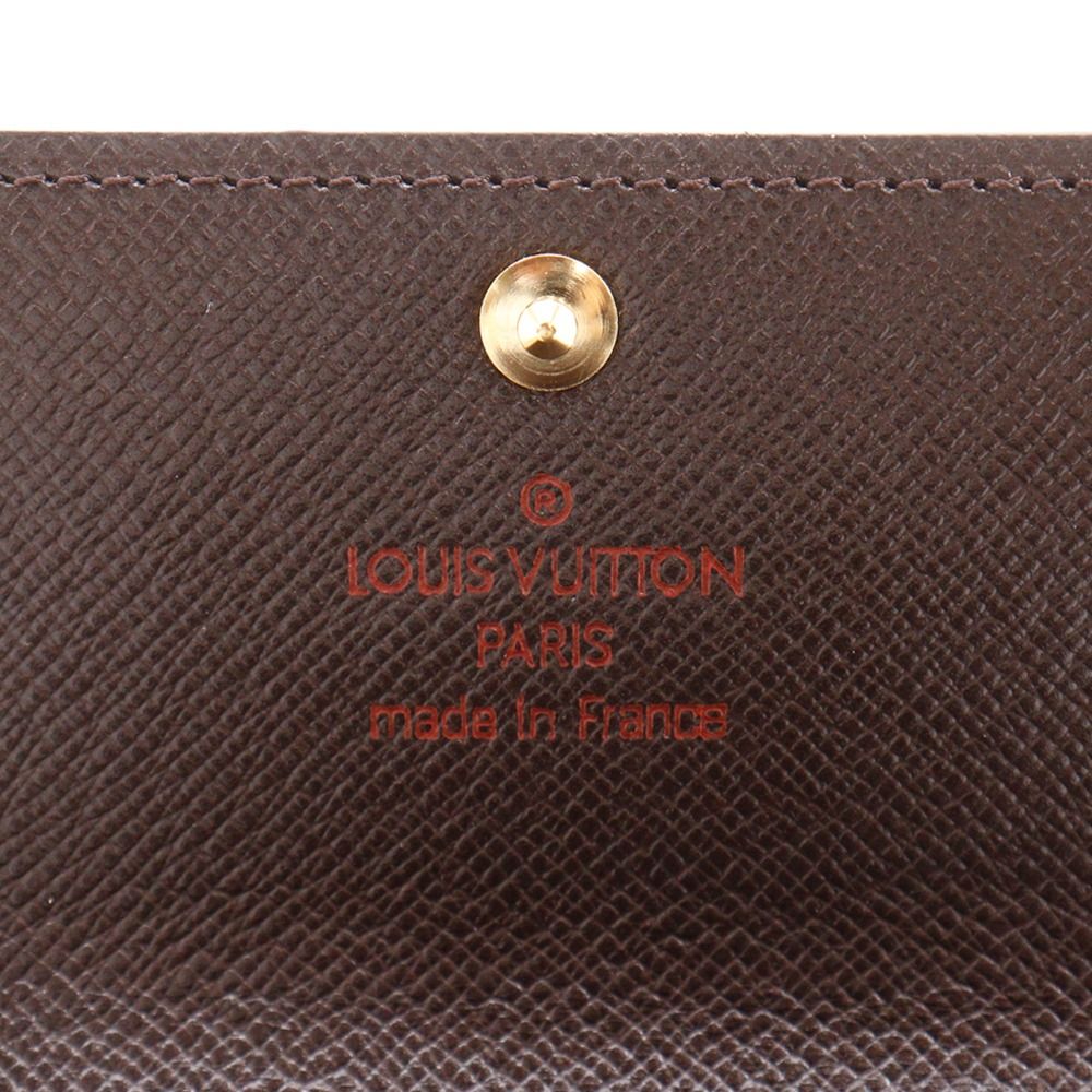 Louis Vuitton Multicles 6 Damier Canvas Brown Key Case Key Holder