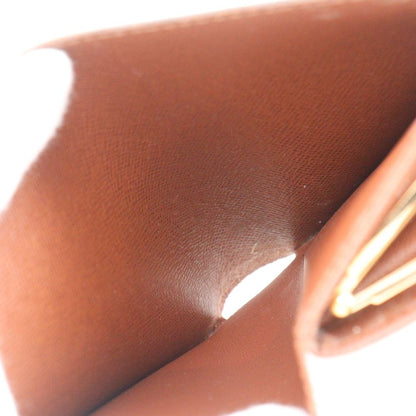 Louis Vuitton Portefeuille Viennois Clasp Monogram Canvas Brown Bifold Wallet