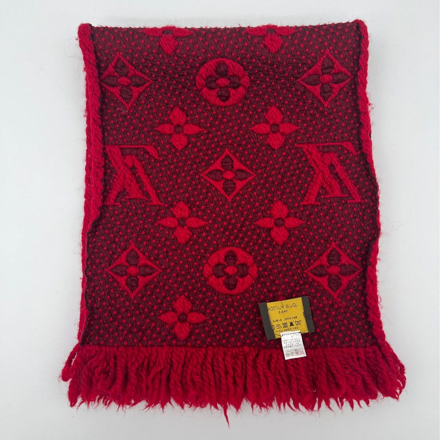 Louis Vuitton Echarpe Logo Mania Scarf Tag — view 2