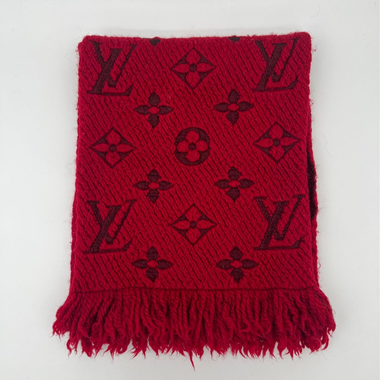Louis Vuitton Echarpe Logo Mania Scarf Tag