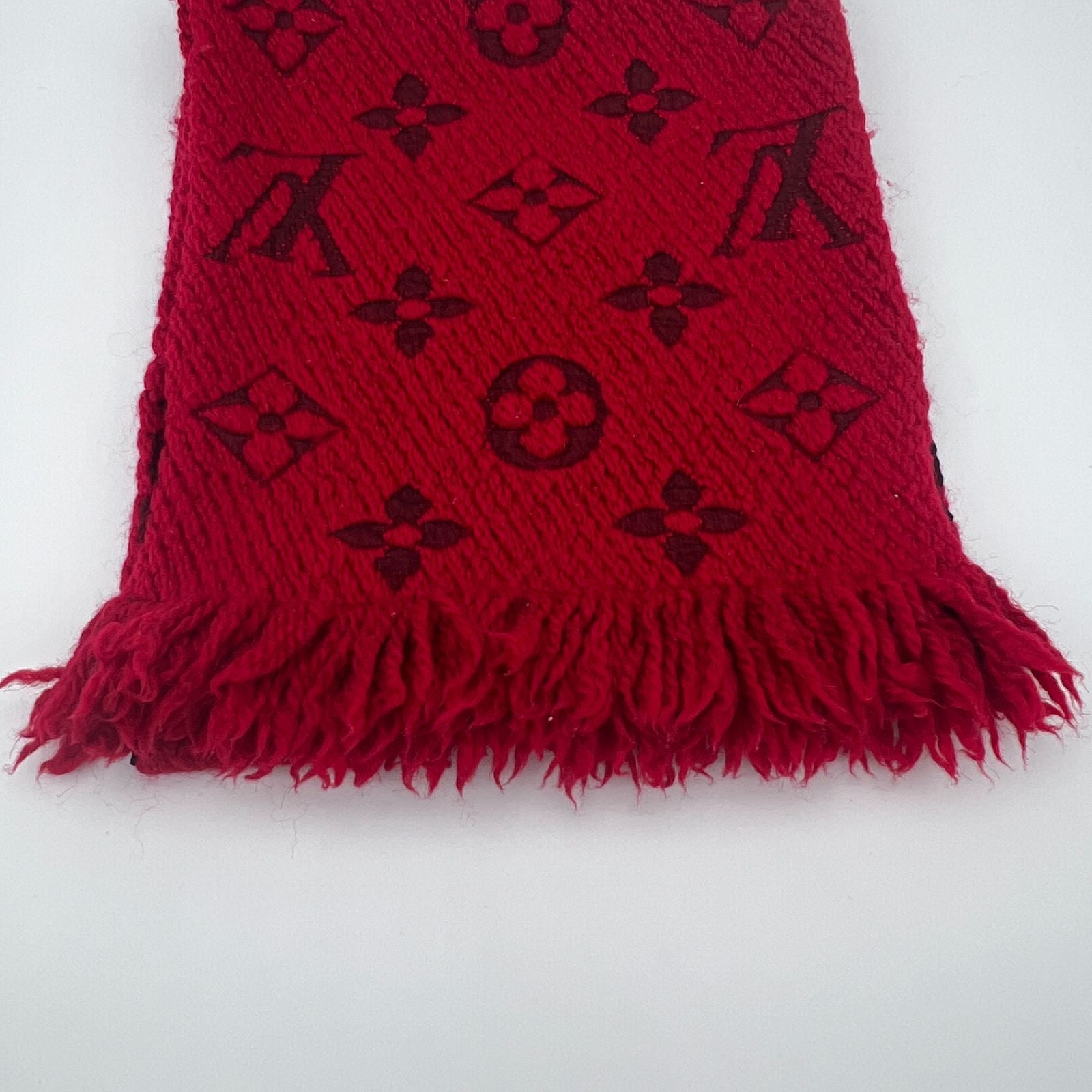Louis Vuitton Echarpe Logo Mania Scarf Tag — view 4