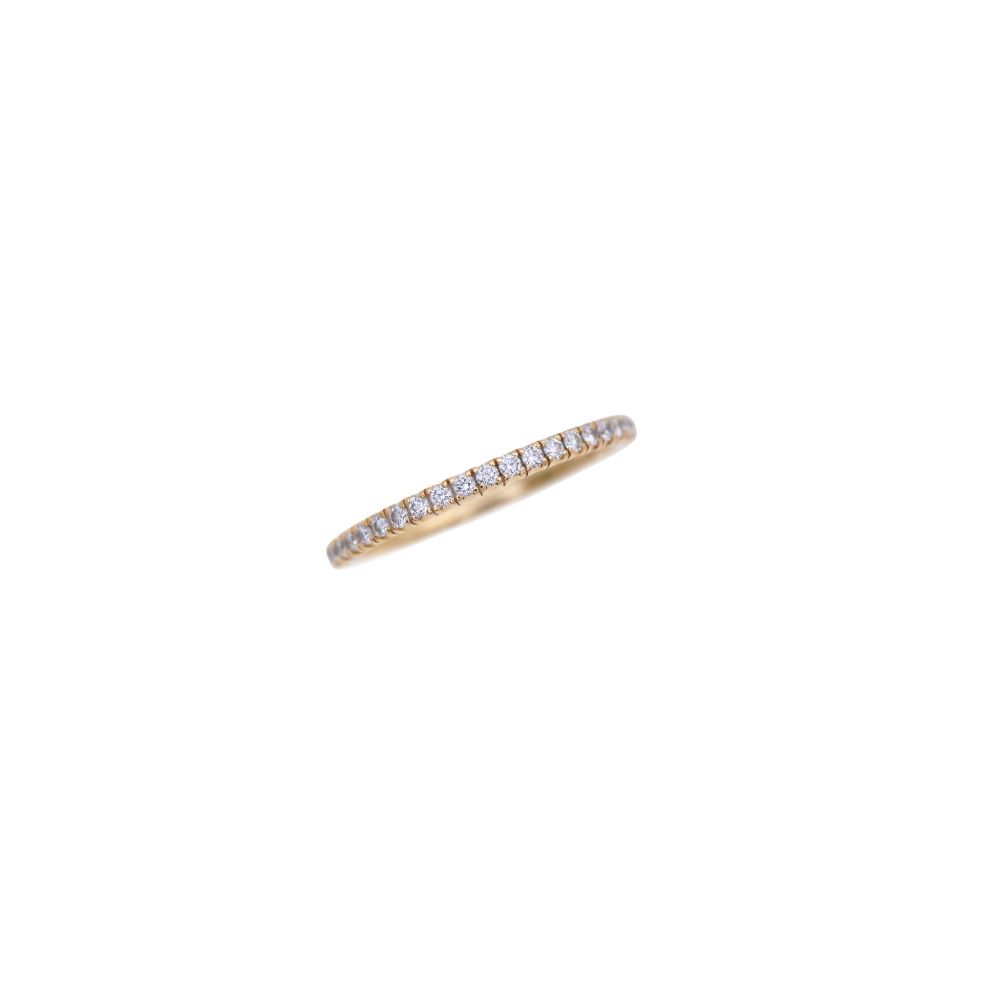 Cartier Etencer de Full Eternity Diamond Ring Gold