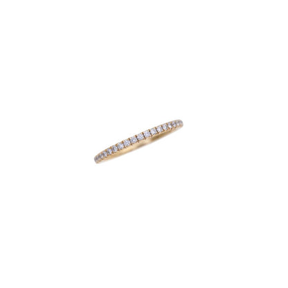 Cartier Etencer de Full Eternity Diamond Ring Gold