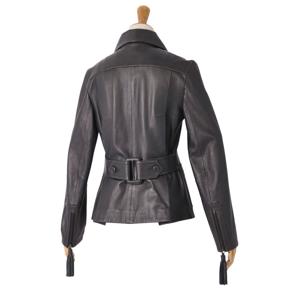 Max Mara Jacket Leather Lambskin — view 6