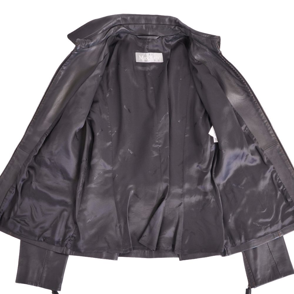 Max Mara Jacket Leather Lambskin — view 7