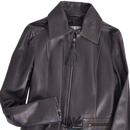 Max Mara Jacket Leather Lambskin — view 2