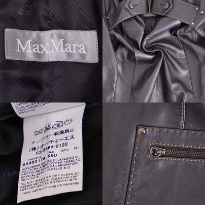 Max Mara Jacket Leather Lambskin — view 9