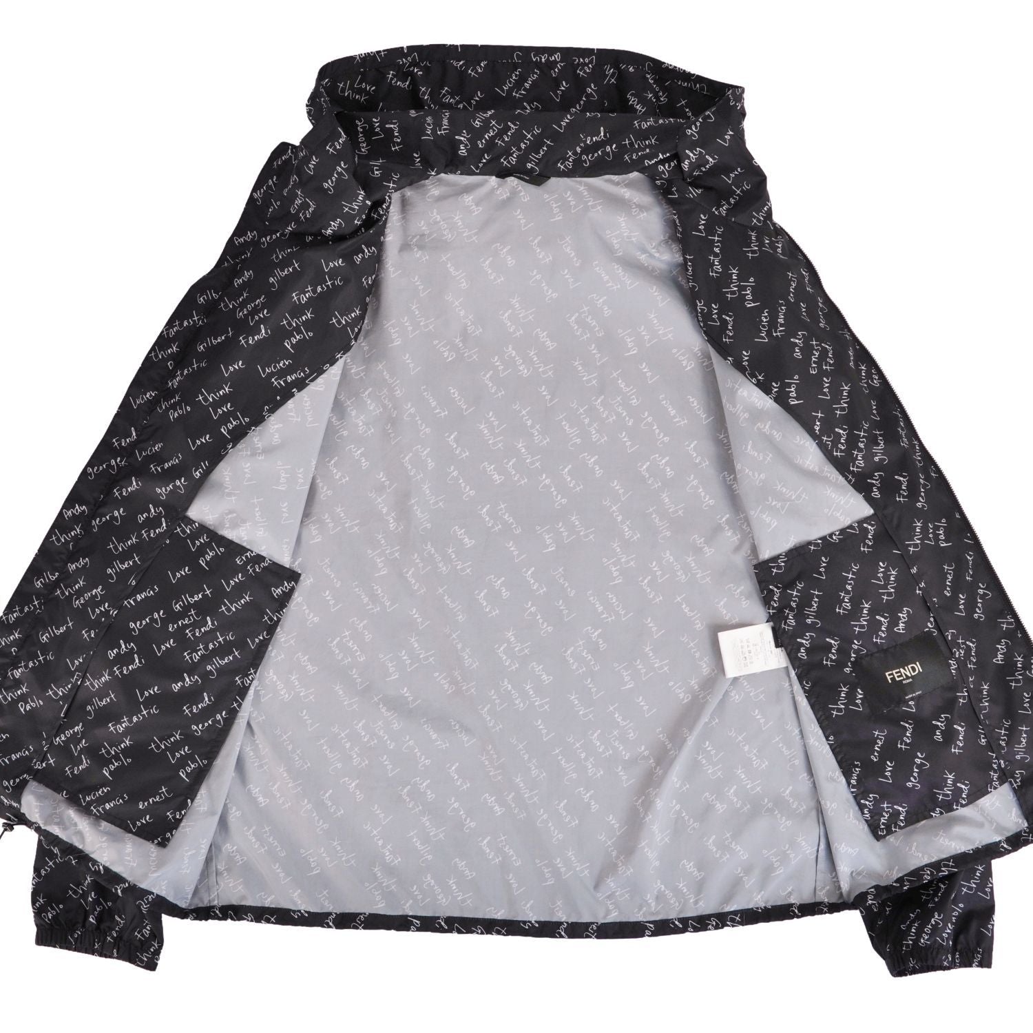 Fendi Jacket Hoodie Hooded Zip Up — view 5