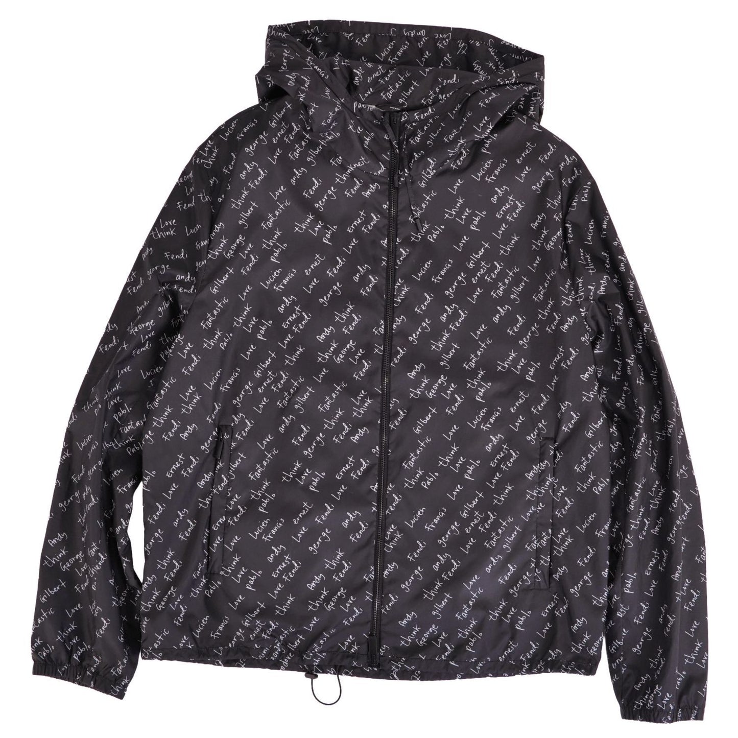 Fendi Jacket Hoodie Hooded Zip Up