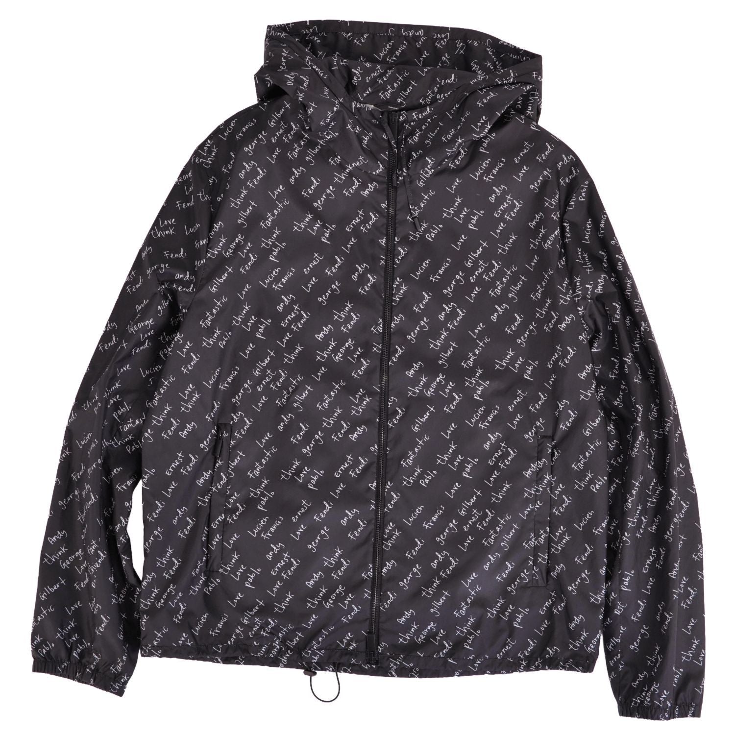 Fendi Jacket Hoodie Hooded Zip Up
