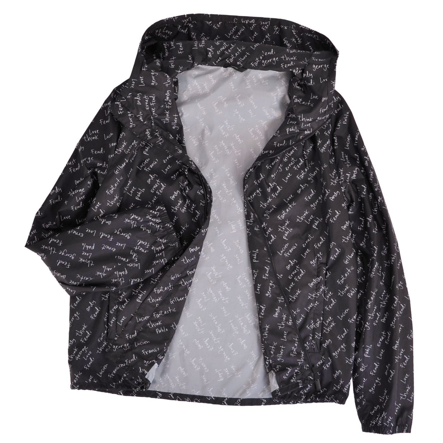 Fendi Jacket Hoodie Hooded Zip Up — view 2