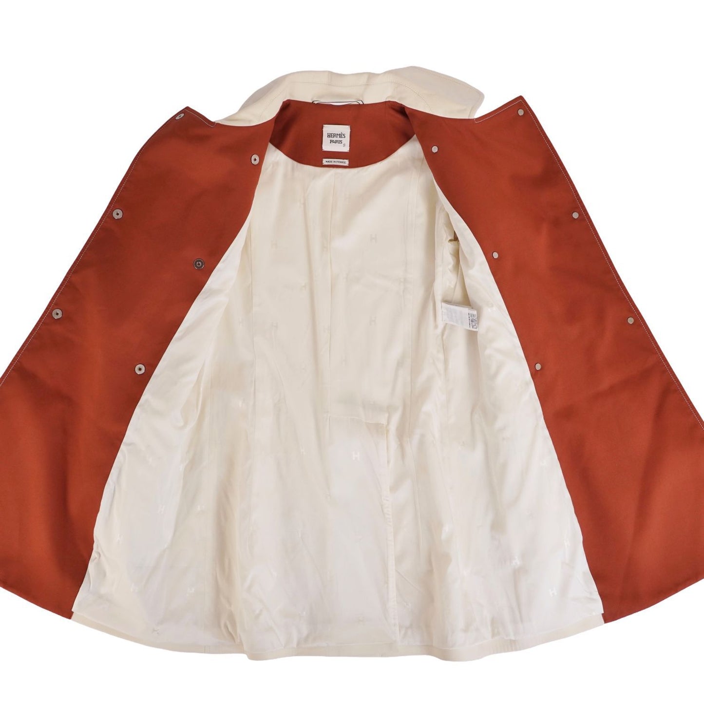 Hermes Coat Double Breasted Wool — view 7
