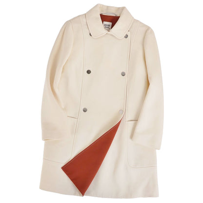 Hermes Coat Double Breasted Wool