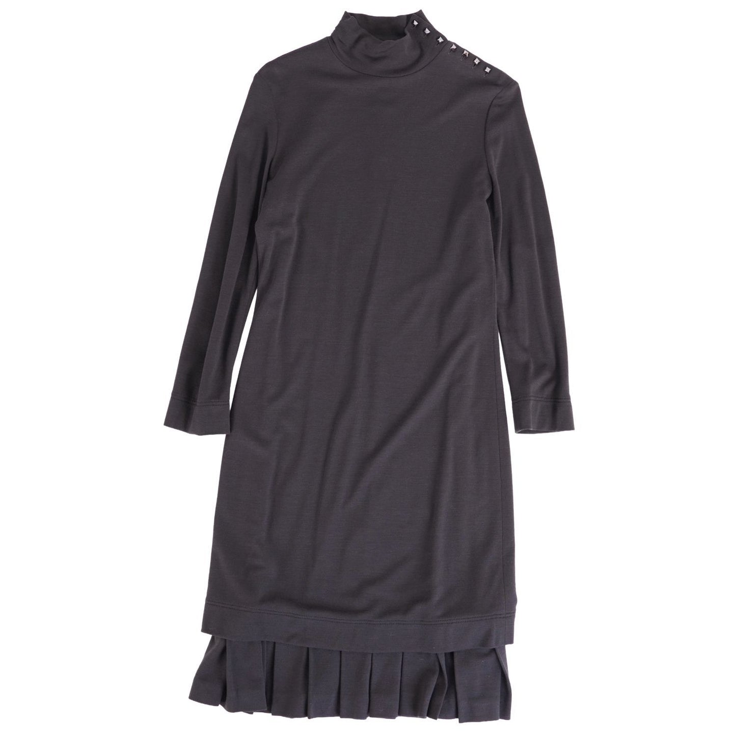 Hermes Gaultier Era Knit Dress High Neck Long