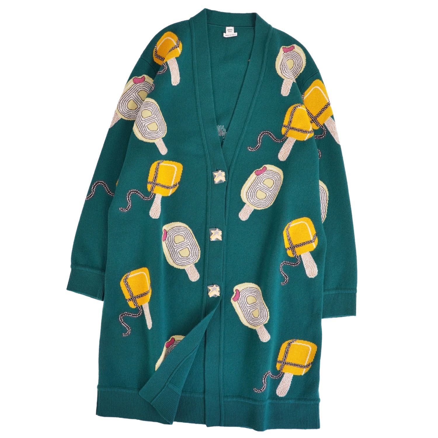 Hermes Funny Ice Cream Ice Cardigan