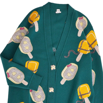 Hermes Funny Ice Cream Ice Cardigan — view 2
