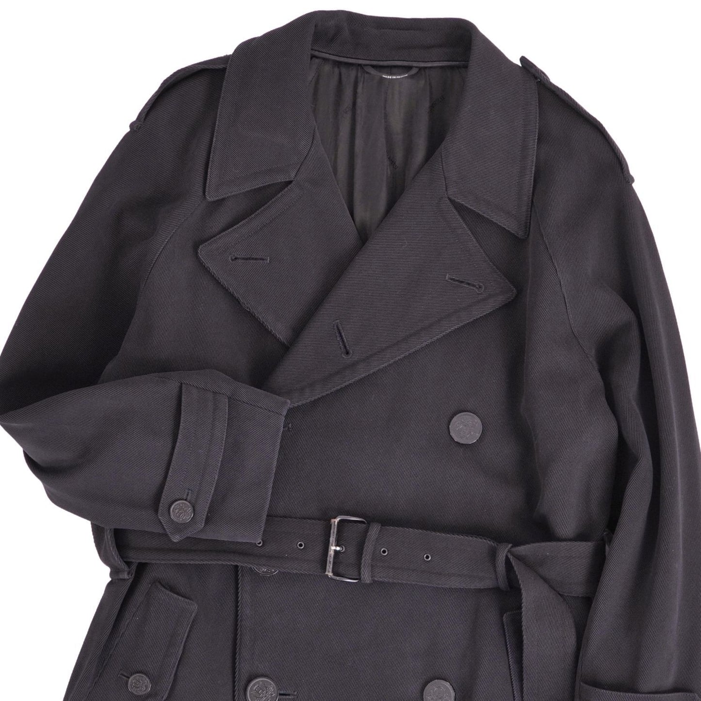 Hermes Coat Trench Exlibris Cotton Gi — view 3