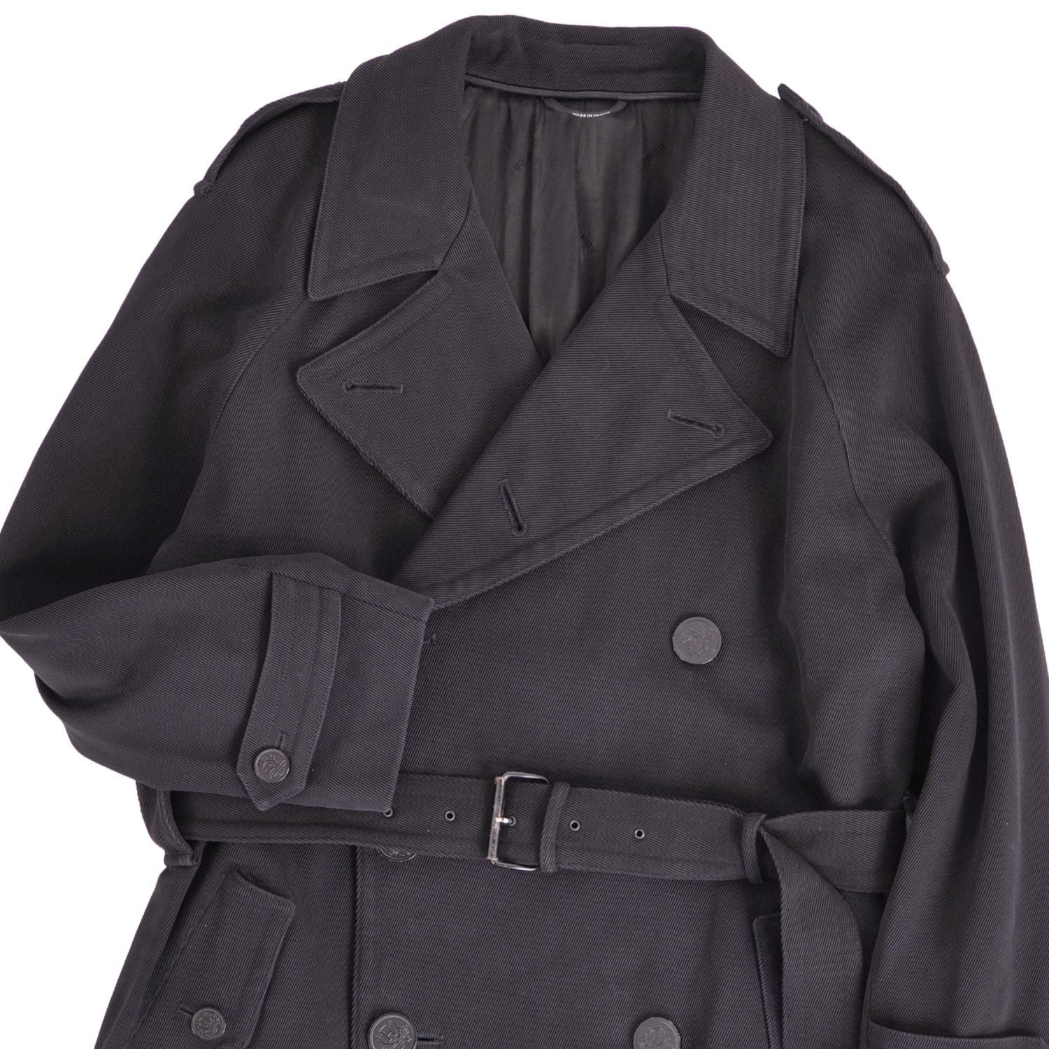 Hermes Coat Trench Exlibris Cotton Gi — view 3