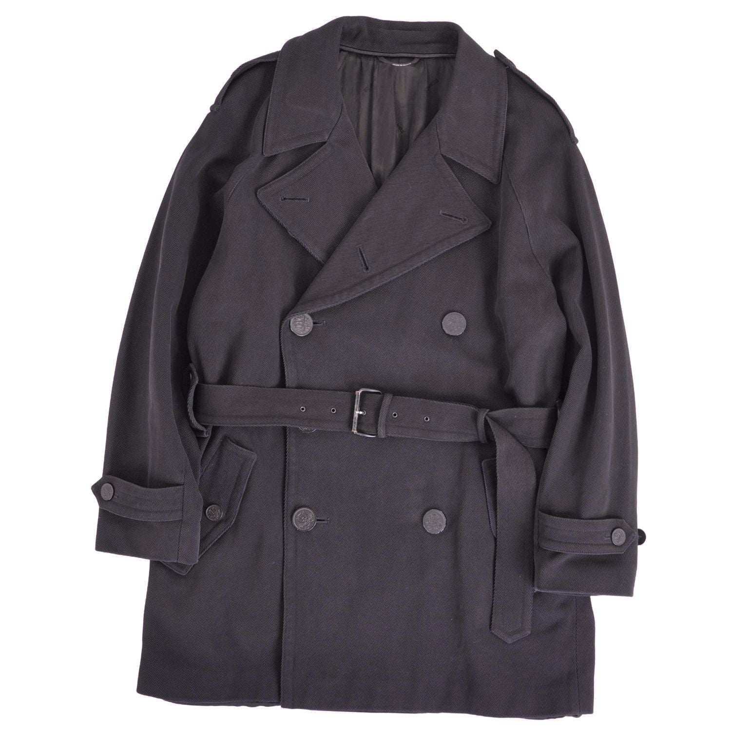 Hermes Coat Trench Exlibris Cotton Gi