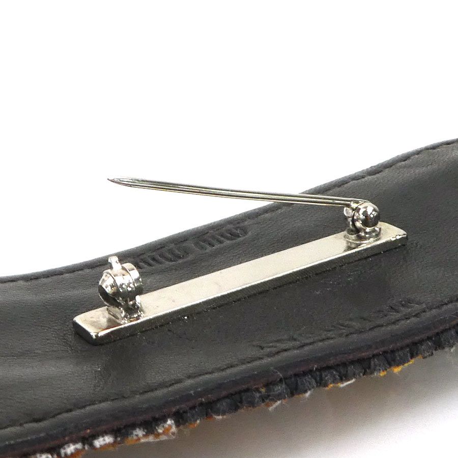 Miu Miu Miu Brooch