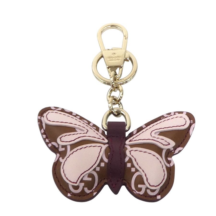 Gucci Charm Key Ring Butterfly