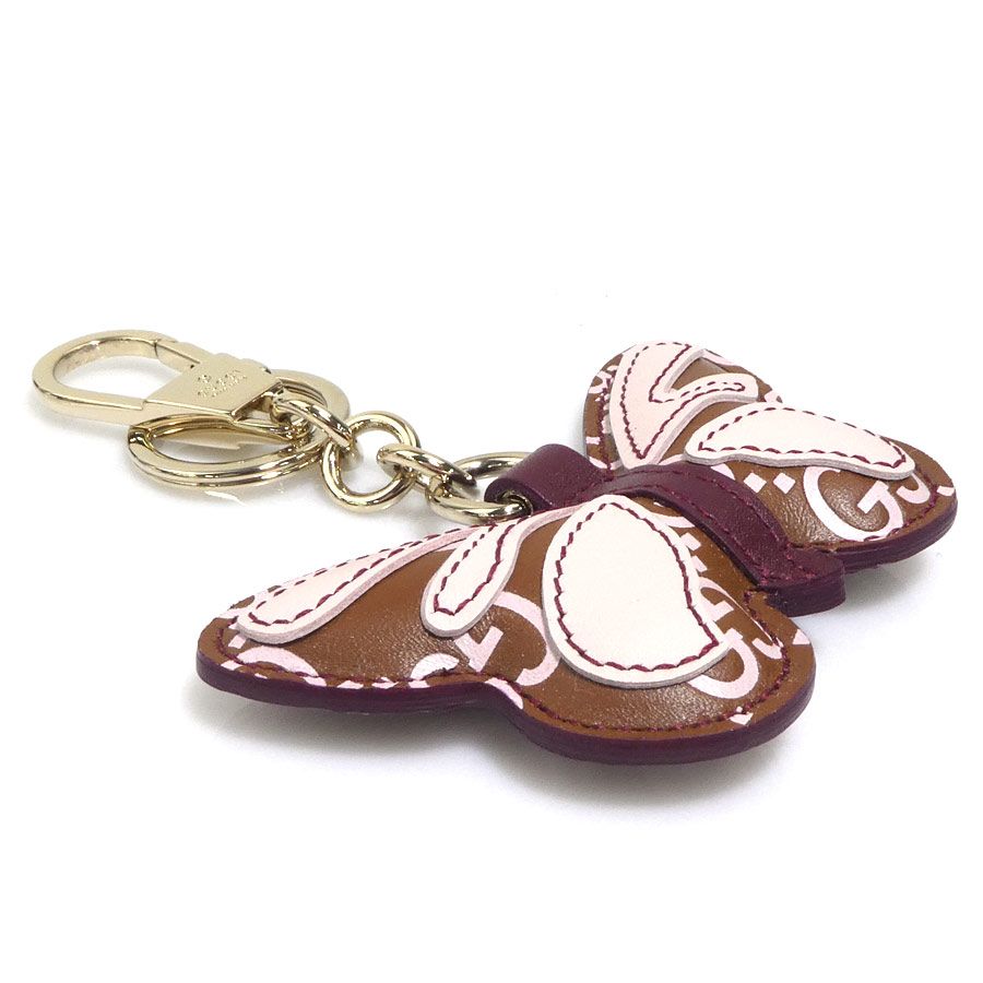 Gucci Charm Key Ring Butterfly