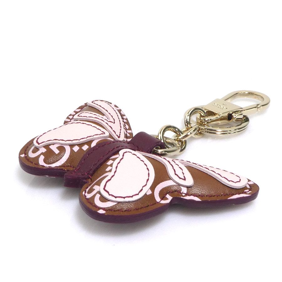 Gucci Charm Key Ring Butterfly