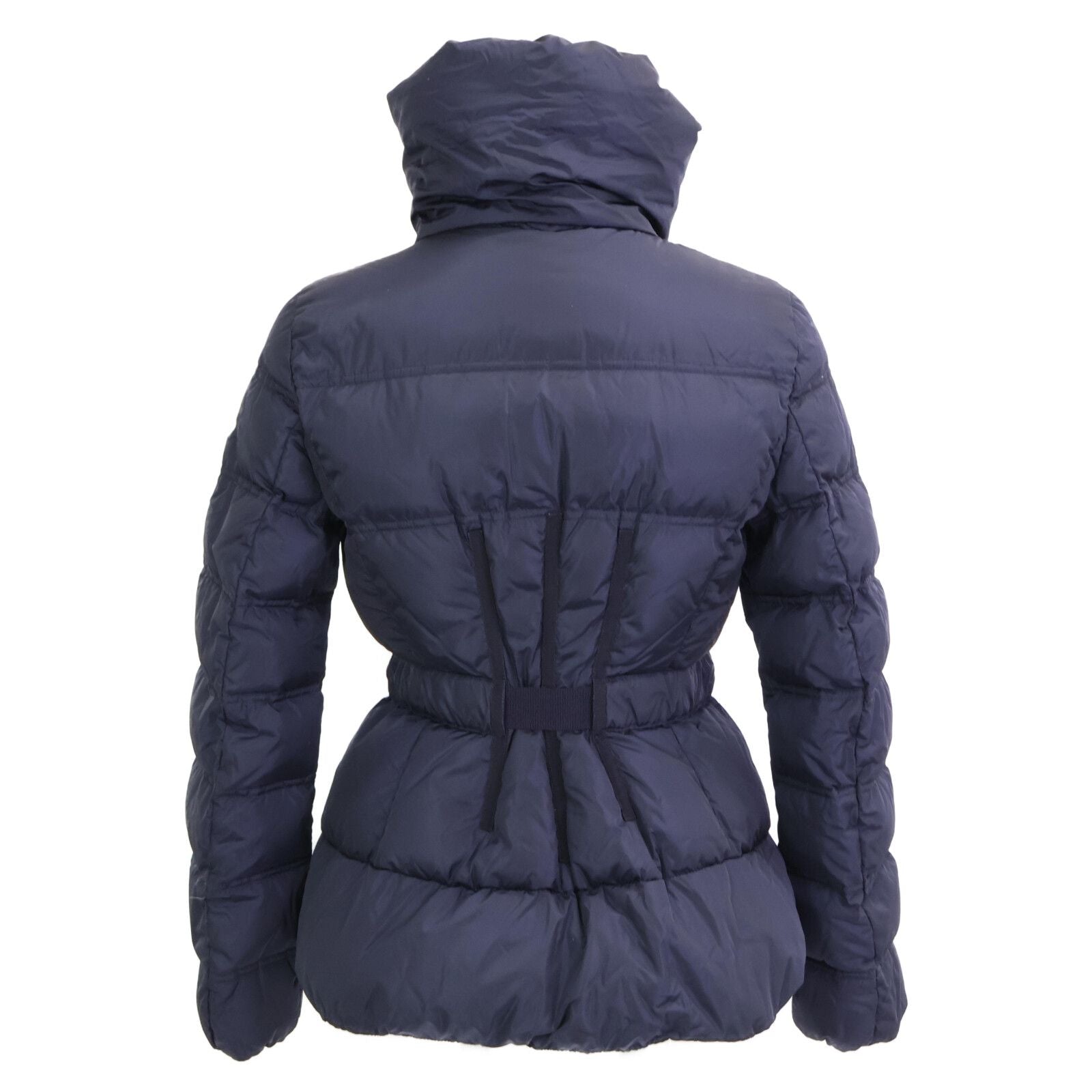 Moncler Alouette Belted Down Jacket — view 2