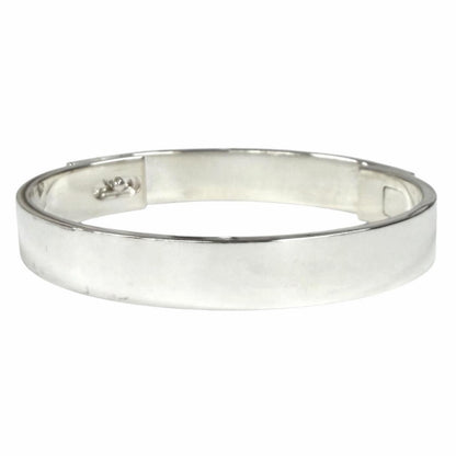Hermes Collier de Chien Bracelet ST Bangle Silver