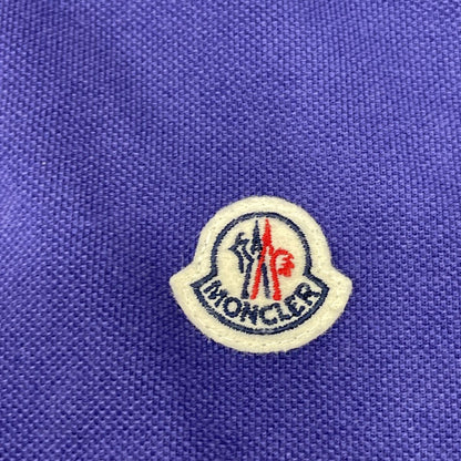 Moncler Maglia Polo Manica Corta Cotton Patch Logo — view 7