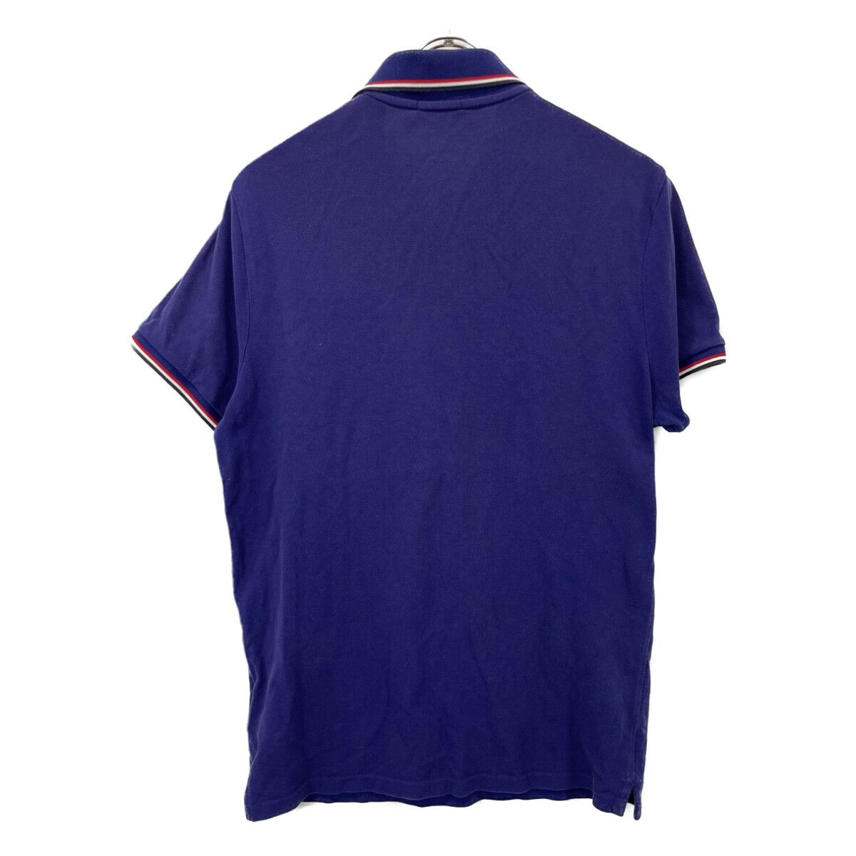 Moncler Maglia Polo Manica Corta Cotton Patch Logo — view 2