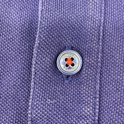 Moncler Maglia Polo Manica Corta Cotton Patch Logo — view 8