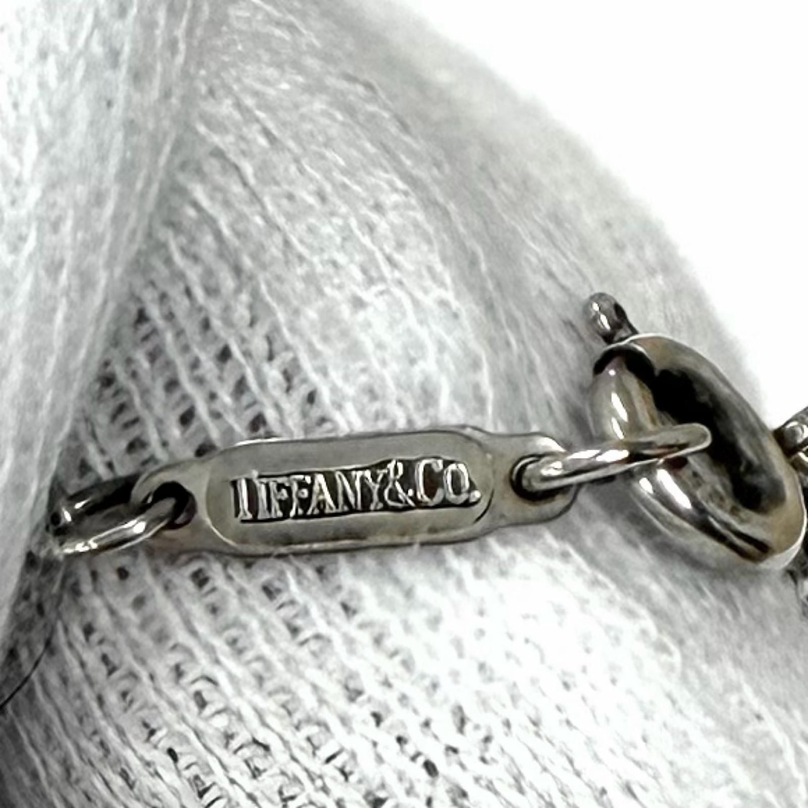 Tiffany & Co 925 750 T&c Coin Necklace Combination Pendant Silver Gold