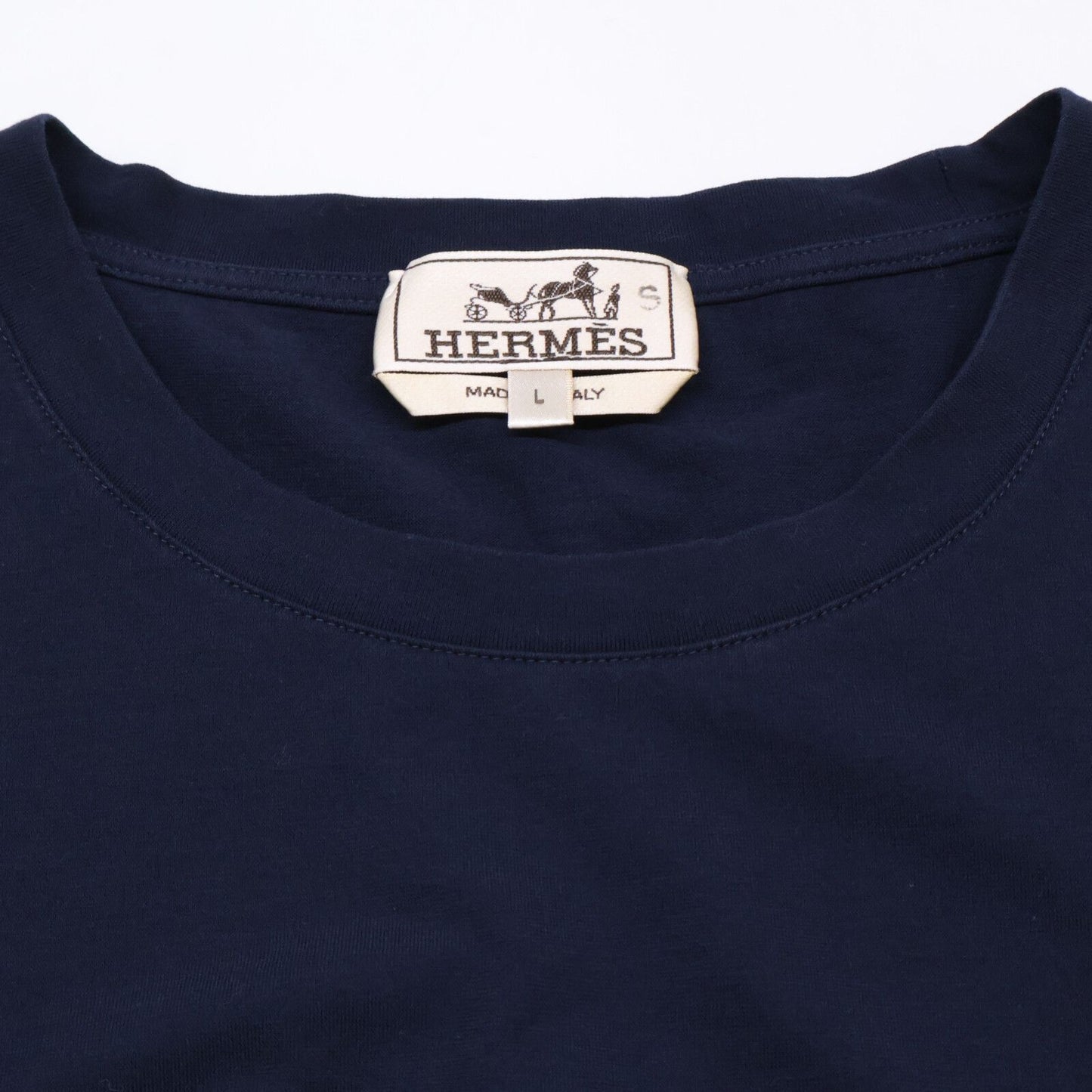 Hermes Crew Neck Short Sleeve Pocket Top — view 5