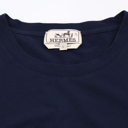 Hermes Crew Neck Short Sleeve Pocket Top — view 5