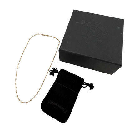 Chrome Hearts 22k Twist Chain 16 Inch Necklace Gold