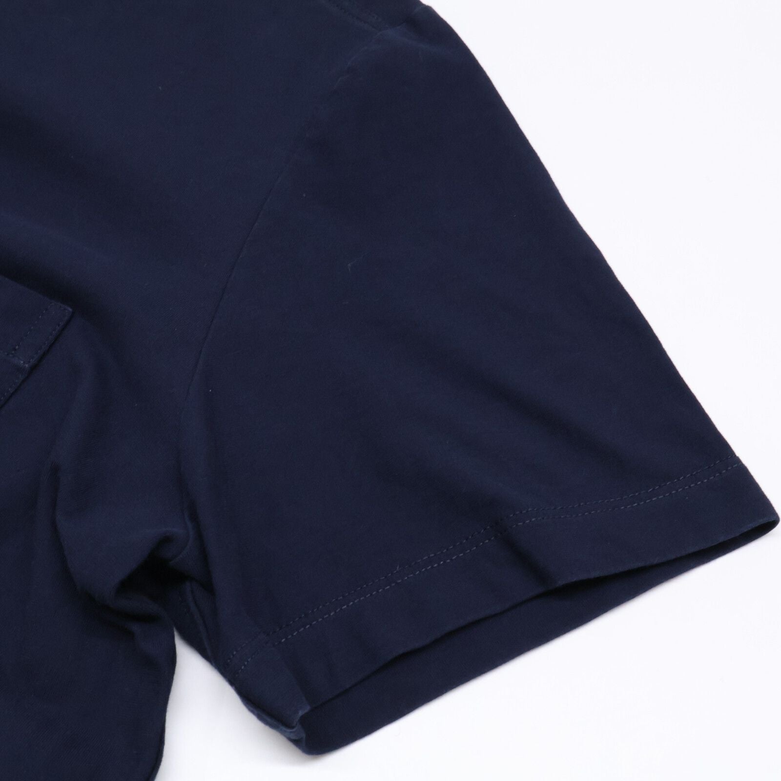 Hermes Cotton Crew Neck Short Sleeve Pocket Top — view 6