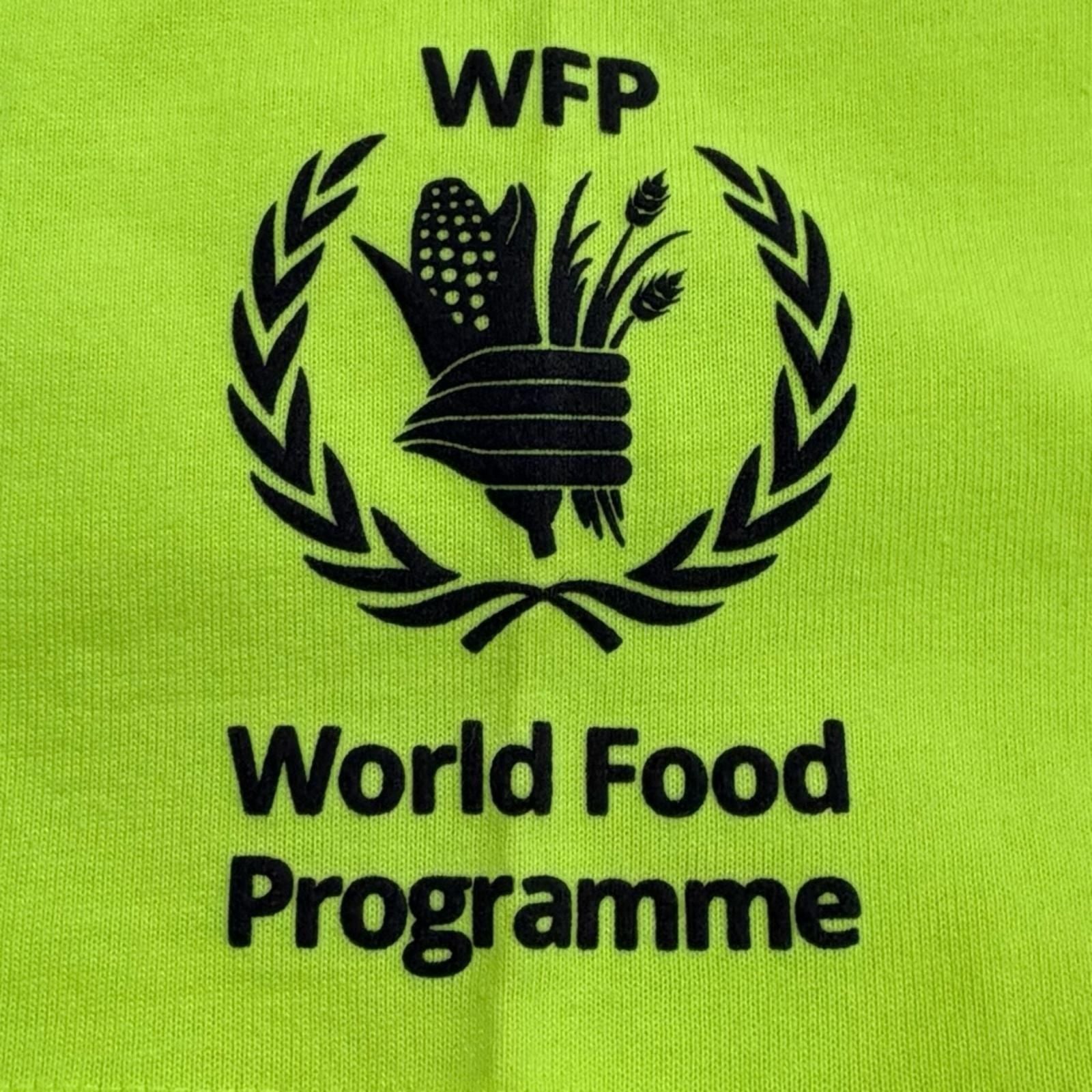 Balenciaga World Food Programme Cotton 100% Wfplogo Crew Neck Oversize Short