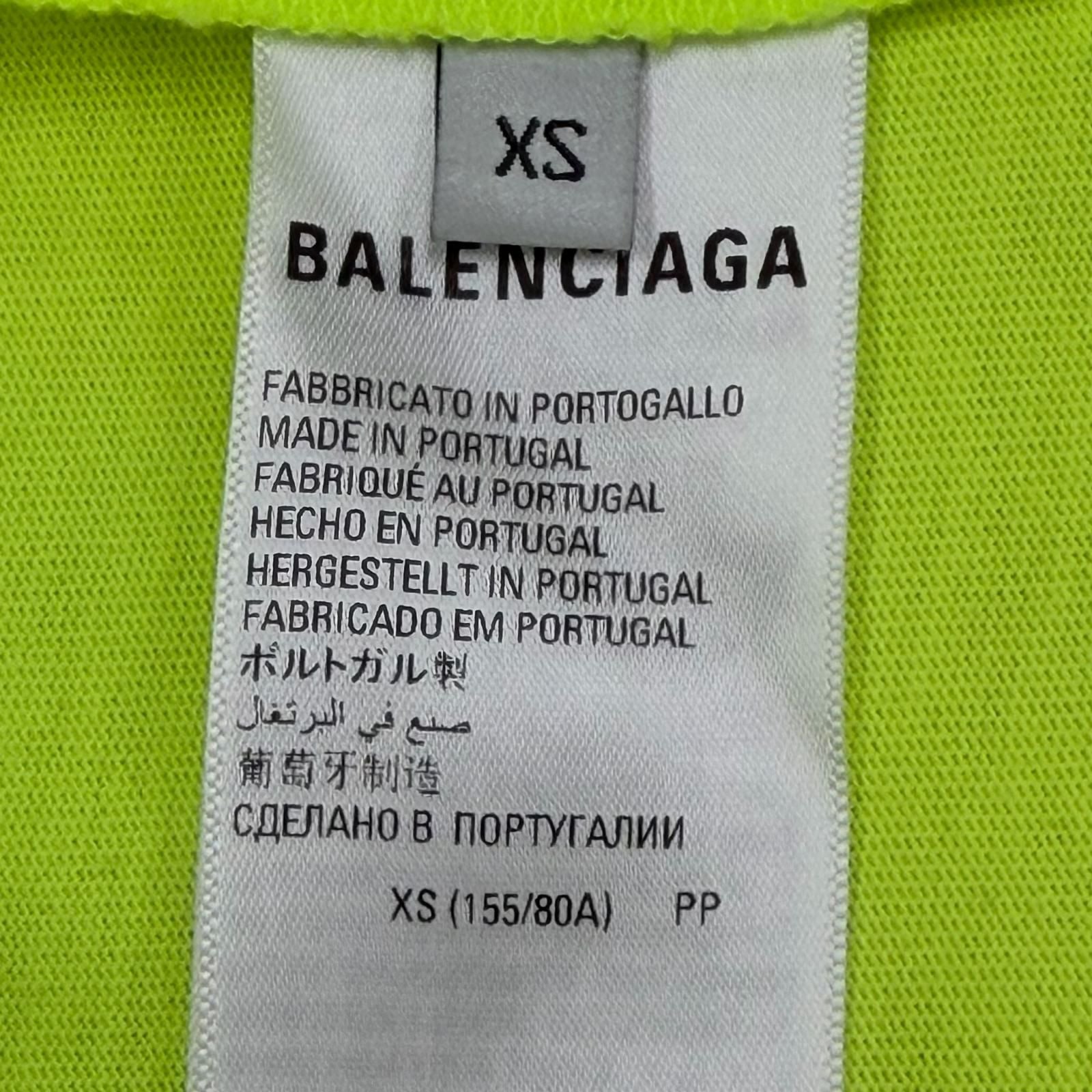 Balenciaga World Food Programme Cotton 100% Wfplogo Crew Neck Oversize Short