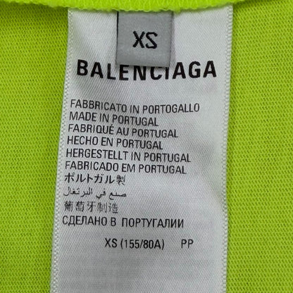 Balenciaga World Food Programme Cotton 100% Wfplogo Crew Neck Oversize Short