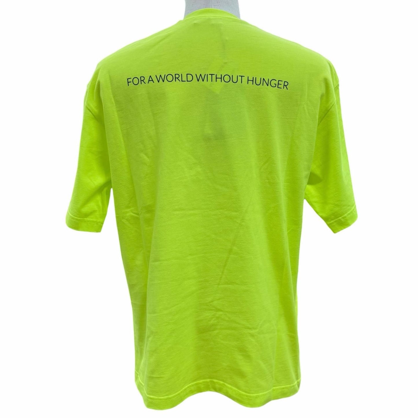 Balenciaga World Food Programme Cotton 100% Wfplogo Crew Neck Oversize Short