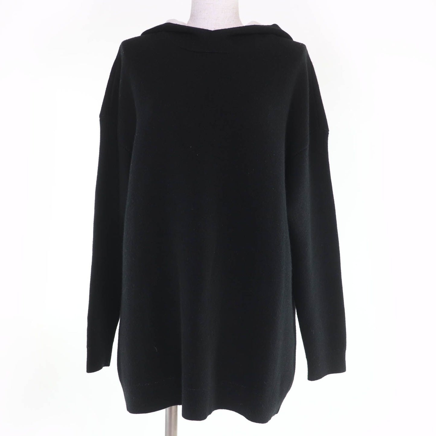 Dior J'adior Cashmere Knit Hoodie Black 40