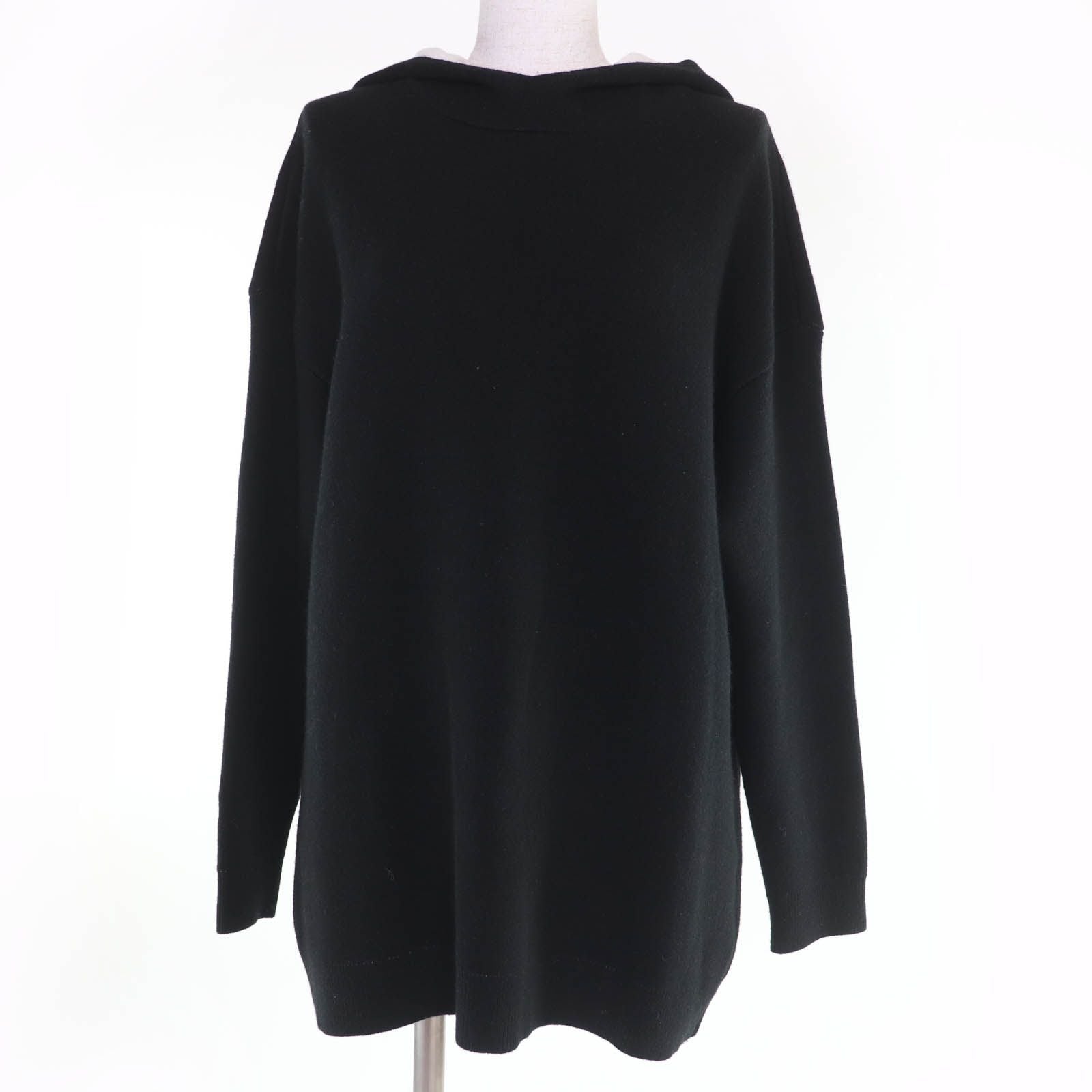 Dior J'adior Cashmere Knit Hoodie Black 40