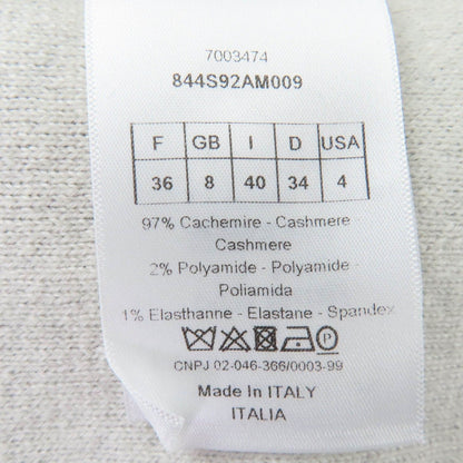 Dior J'adior Cashmere Knit Hoodie Black 40