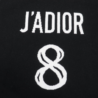 Dior J'adior Cashmere Knit Hoodie Black 40