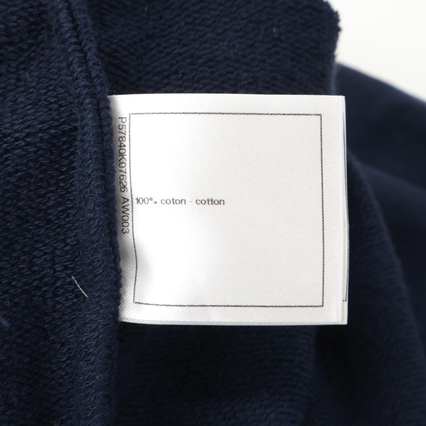 Chanel CC Logo Print Sweatshirt T- — view 4