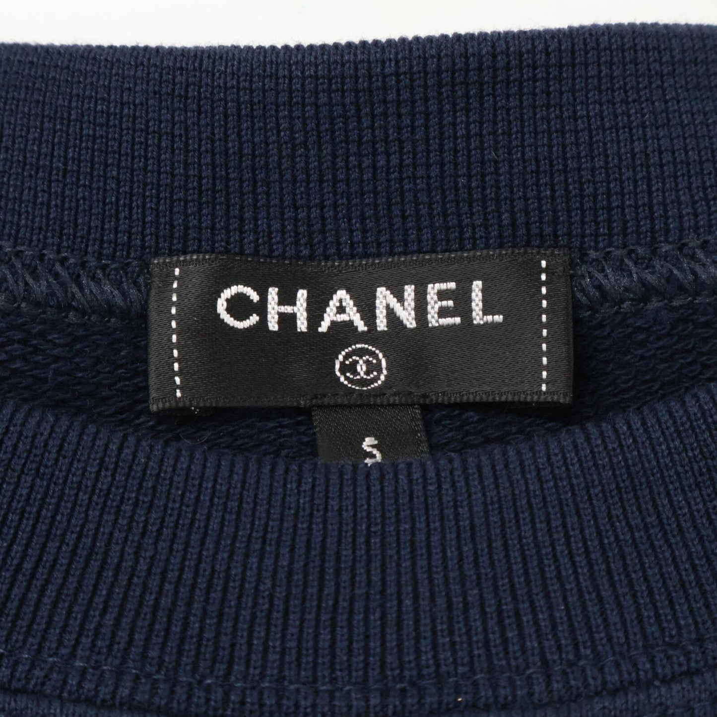 Chanel CC Logo Print Sweatshirt T- — view 3