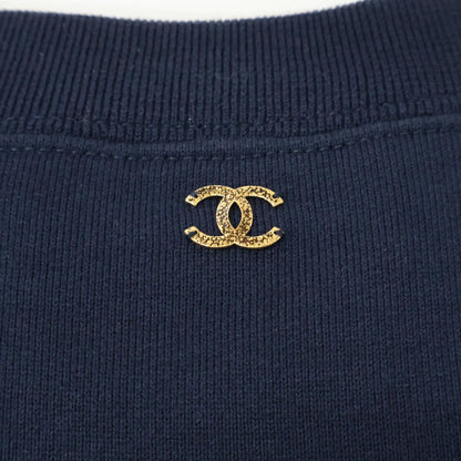 Chanel CC Logo Print Sweatshirt T- — view 6